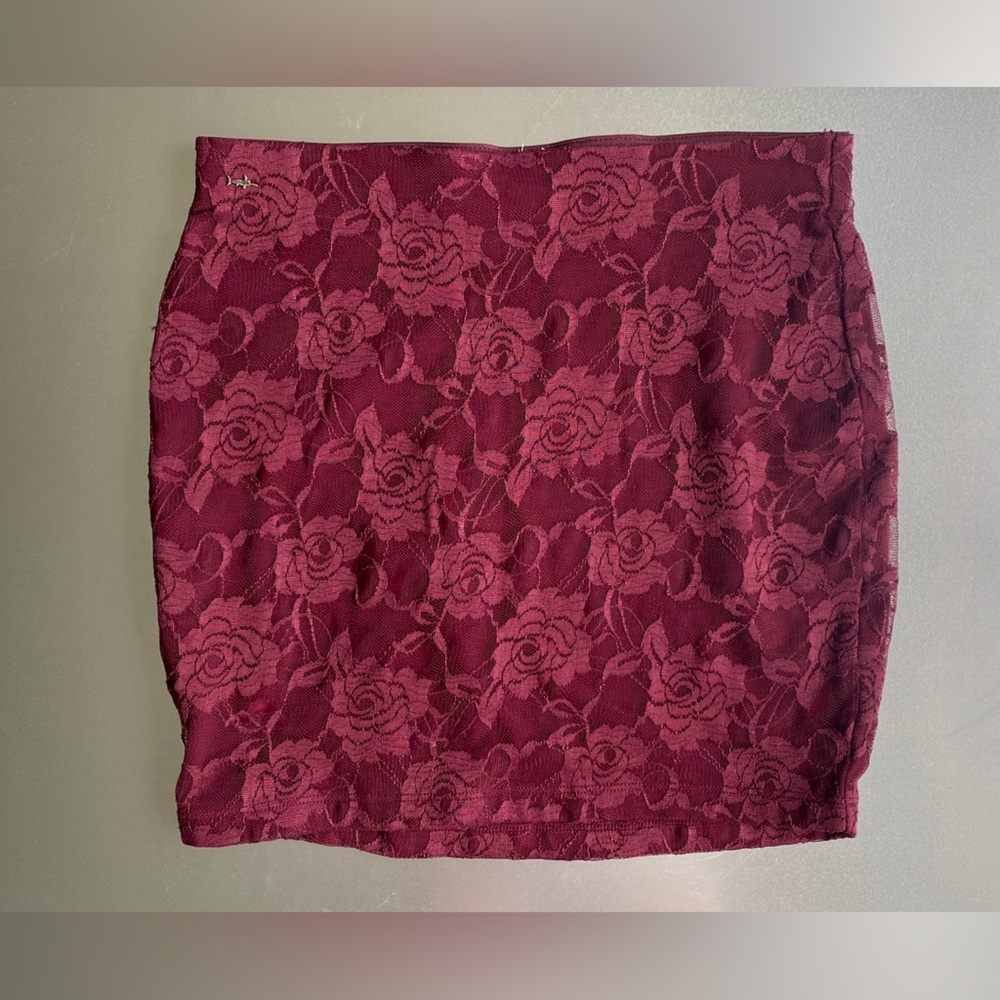 Cherry mini-skirt